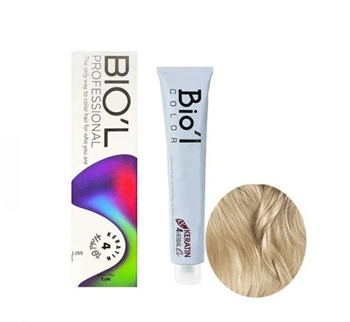 رنگ مو بیول شماره ۹.۱ رنگ بلوند دودی خیلی روشن