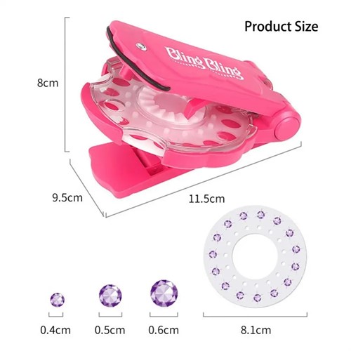 دستگاه نگین کوب مو