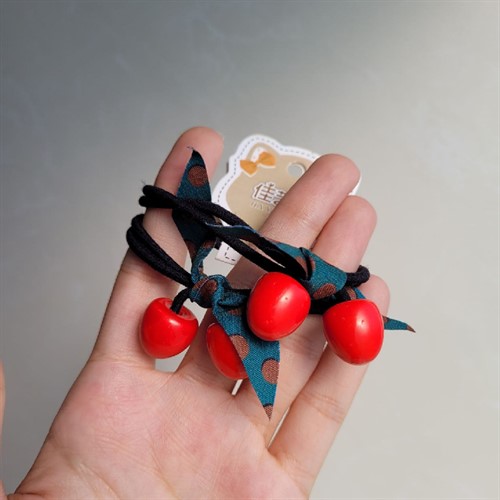 کش مو آلبالویی قرمز (ست ۲ عددی)