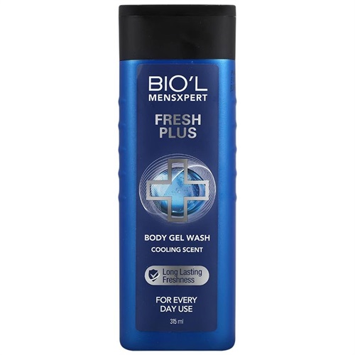شامپو بدن ژلی بیول مدل Mensxpert Fresh Plus حجم 315 میلی‌لیتر