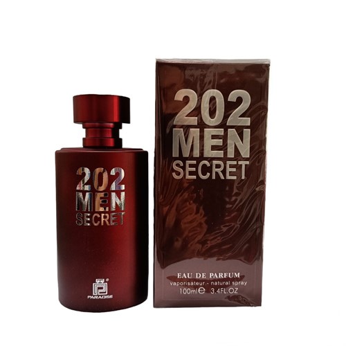 ادکلن مردانه پارادایس Paradise 202 Men Secret حجم ۱۰۰ میل “کارولینا هررا ۲۱۲ سک.سی