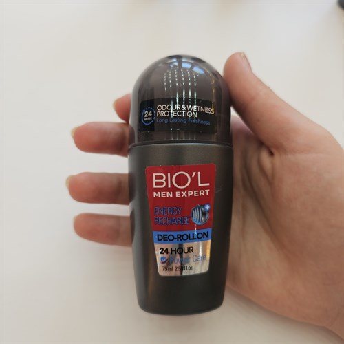 مام رول ضد تعریق مردانه بیول Energy recharge 