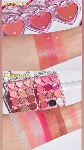 پک آرایشی کاپلی صورتی 