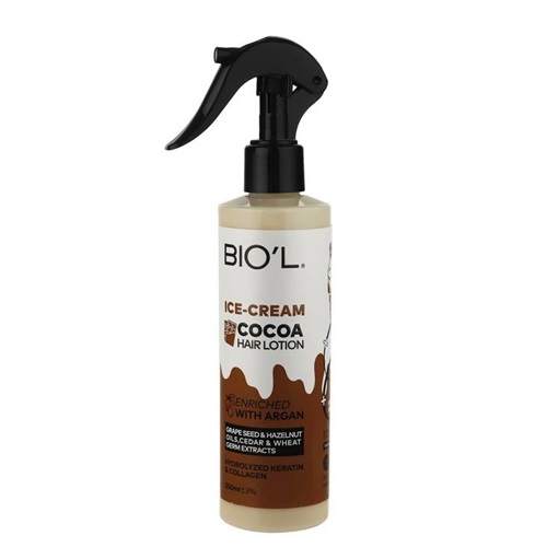 لوسیون مو بیول بستنی شکلاتی 250ml (بیرون از حمام)