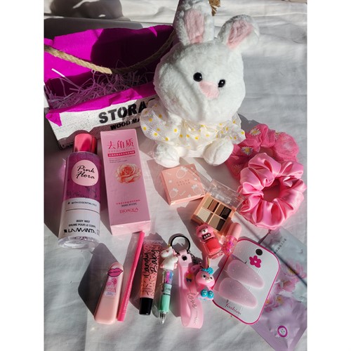 پک هدیه صورتی(خرگوشی)