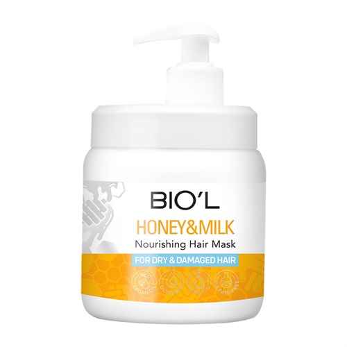 ماسک مو بیول عسل و شیر