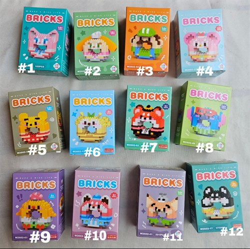 لگو حیوانات دوناتی