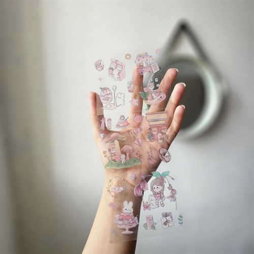 پک استیکر ورقه ایی ضدآب 