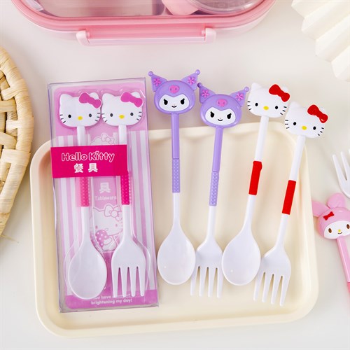 ست قاشق و چنگال سانریو