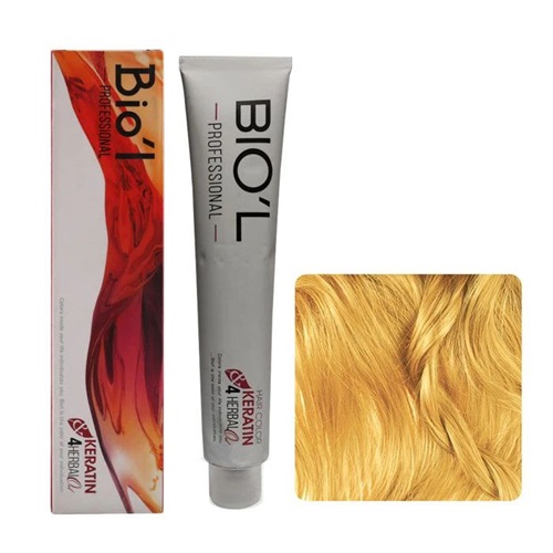 رنگ مو بیول کد ۹.۳۴ رنگ بلوند عسلی خیلی روشن 