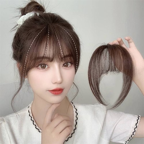 چتری جلو مویی بغل دار مدل پرده ای
