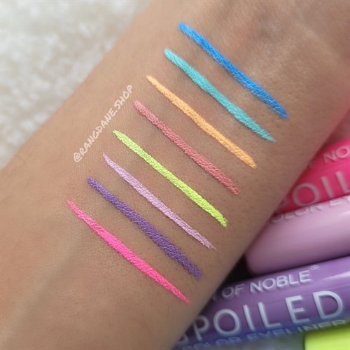 خط چشم رنگی پاستلی