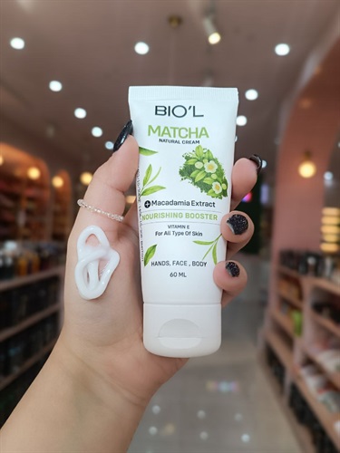 کرم مرطوب کننده بیول رایحه ماچا