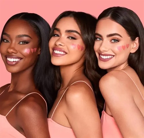 رژگونه قلبی پد دار 