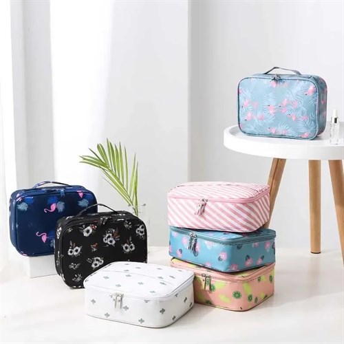 کیف آرایشی چمدانی ضدآب