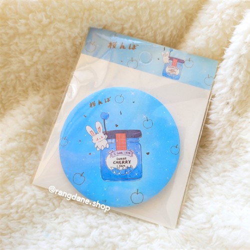 آینه جیبی فانتزی(قطر ۸سانت)