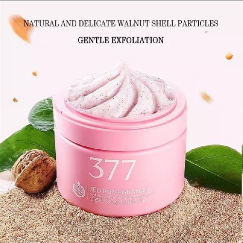 اسکراب طبیعی انار و گردو