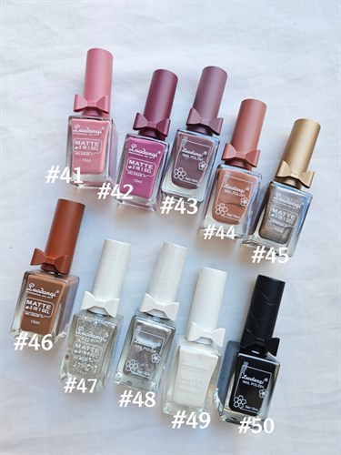 لاک رنگی پاپیونی