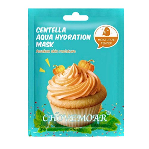 ماسک ورقی کاپ کیک کدوی آبی چوموار chovemoar