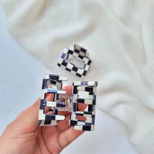 کلیپس مینی چهارخونه ایی