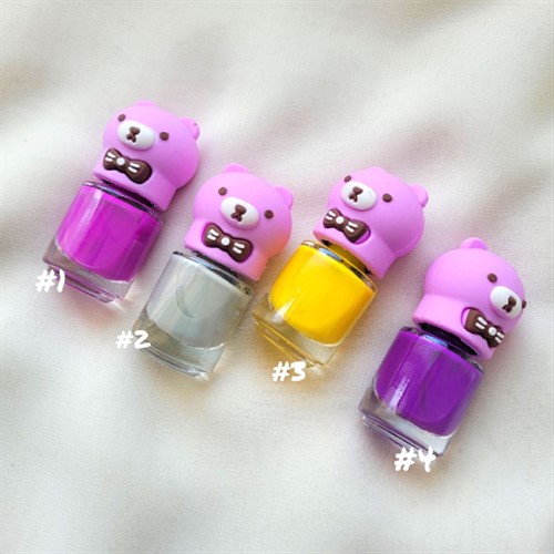 لاک رنگی خرسی‌(مدل مینی)