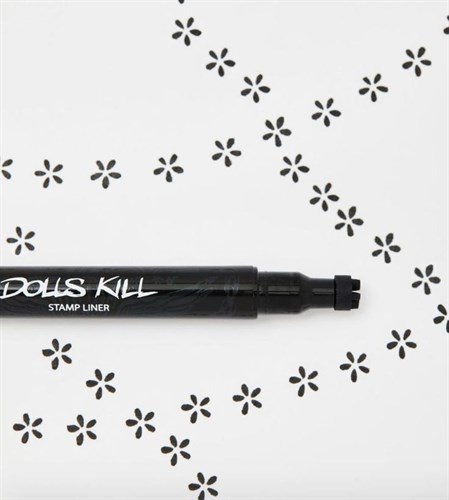 خط چشم ماژیکی دوطرفه مهردار گلی