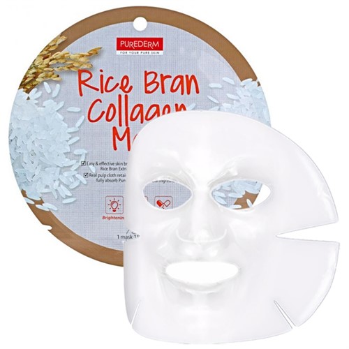 ماسک نقابی پیوردرم سبوس برنج