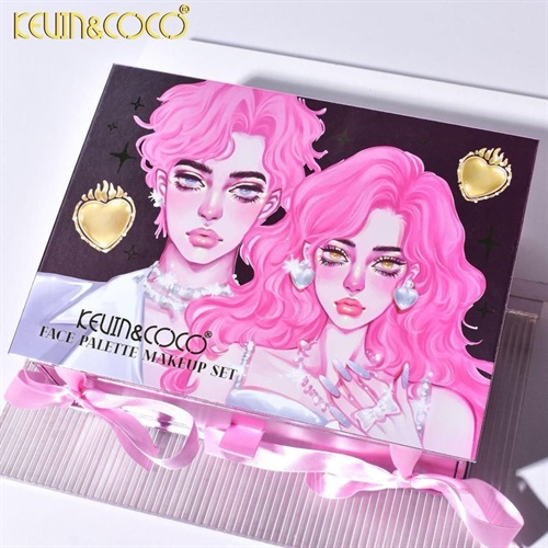 پک آرایشی کاپلی صورتی 