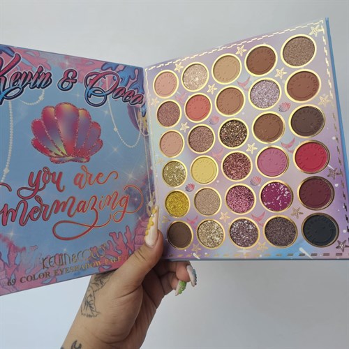 سایه پری دریایی کتابی 69 رنگ 