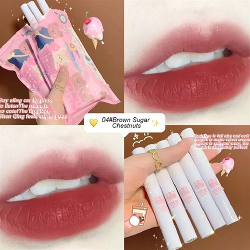پک رژ شکلاتی (مدل خرسی پاکتی)