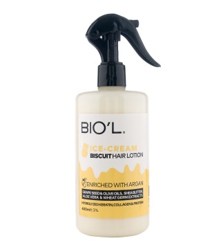 لوسیون مو بیول بستنی بسکوییت 400ml (بیرون از حمام)