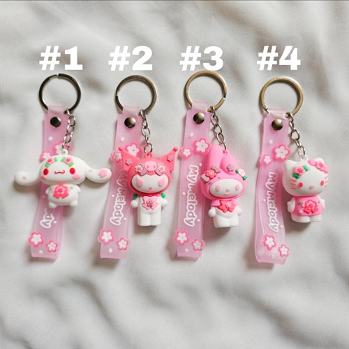 آویز سیلیکونی(کیتی شکوفه گیلاس)