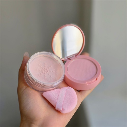 پودر فیکس صورتی ۲ طبقه ma