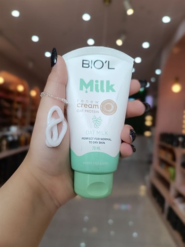 کرم مرطوب کننده بیول حاوی پروتئین شیر