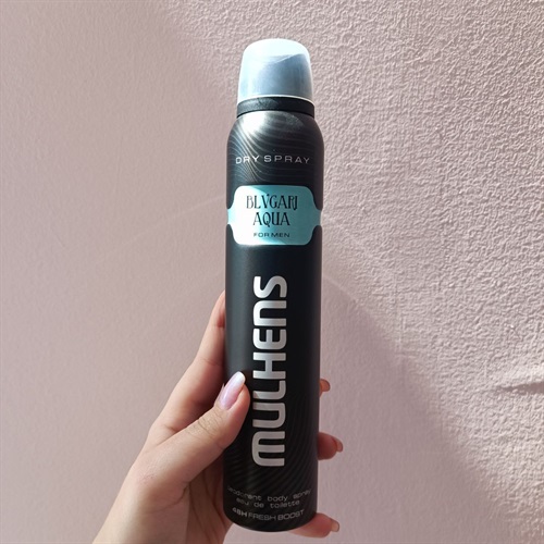 اسپری بدن مولهنس رایحه Blvgari aqua
