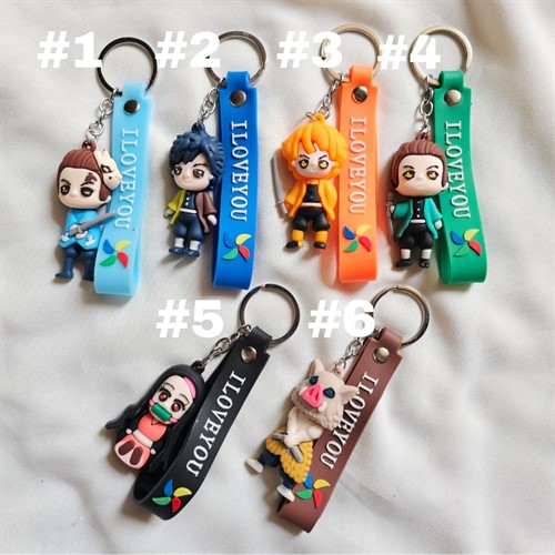 آویز سیلیکونی(انیمه شیطان کش)