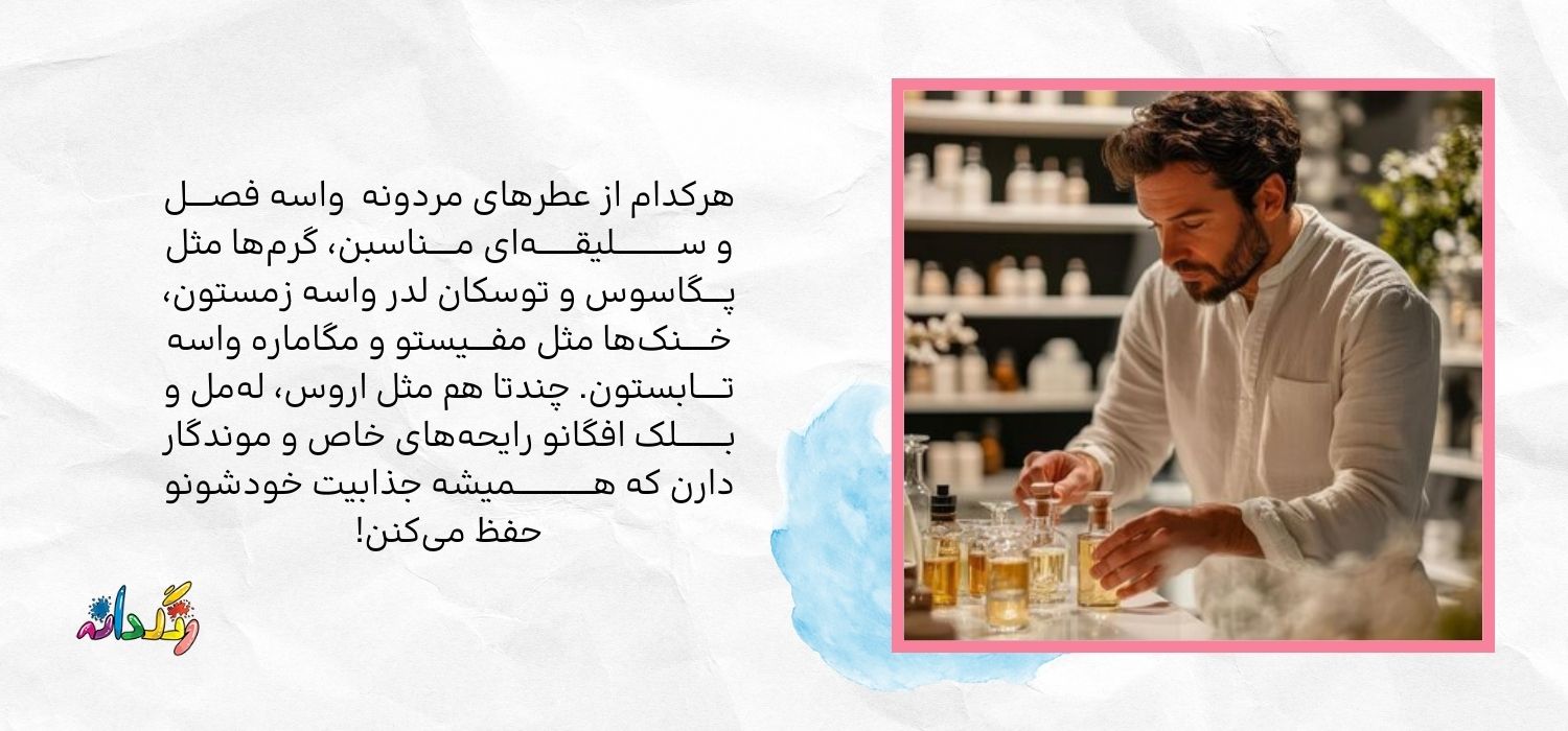 معرفی عطرهای مردانه
